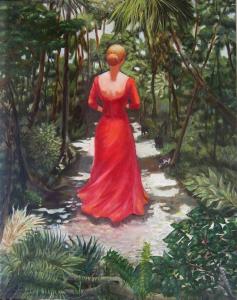 2010, Rêve costaricain, huile sur toile 22''x28''